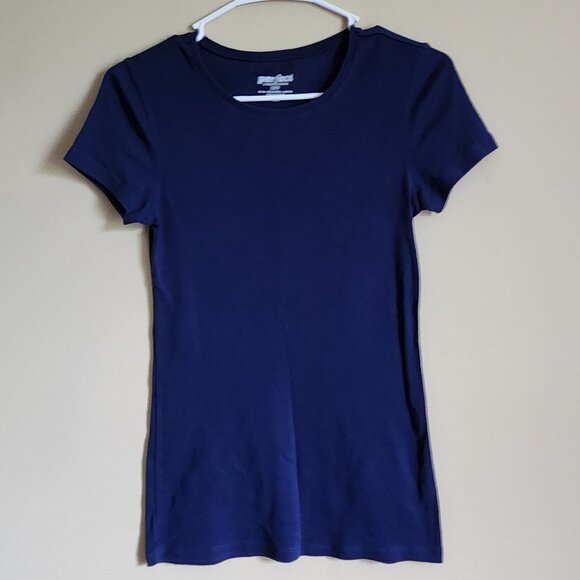 Old Navy Dark Blue Basic Tee-Shirt Size Small - Picture 1 of 4